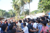 Jawaan Movie Team at Maddi Anjaneya Swamy Temple
